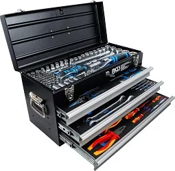 Caja de herramientas completa BGS 3350 - mejor para bricolaje y reparaciones frecuentes