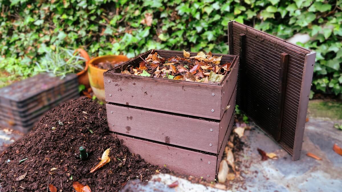 Construcción de un compostador casero