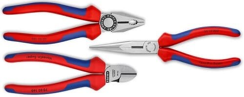 Knipex 3 piezas — Mejor juego de alicates para una caja de herramientas de calidad