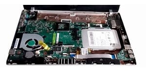 Desmontaje de la Netbook Asus EeePC 1225B para sustituir el disco HDD original por uno SSD