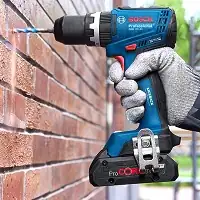 Taladro a bateria percutor Bosch GSB 18V-65
