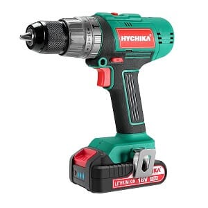 taladro a batería con percutor Hychika 18V 45Nm